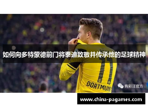 如何向多特蒙德前门将泰迪致敬并传承他的足球精神